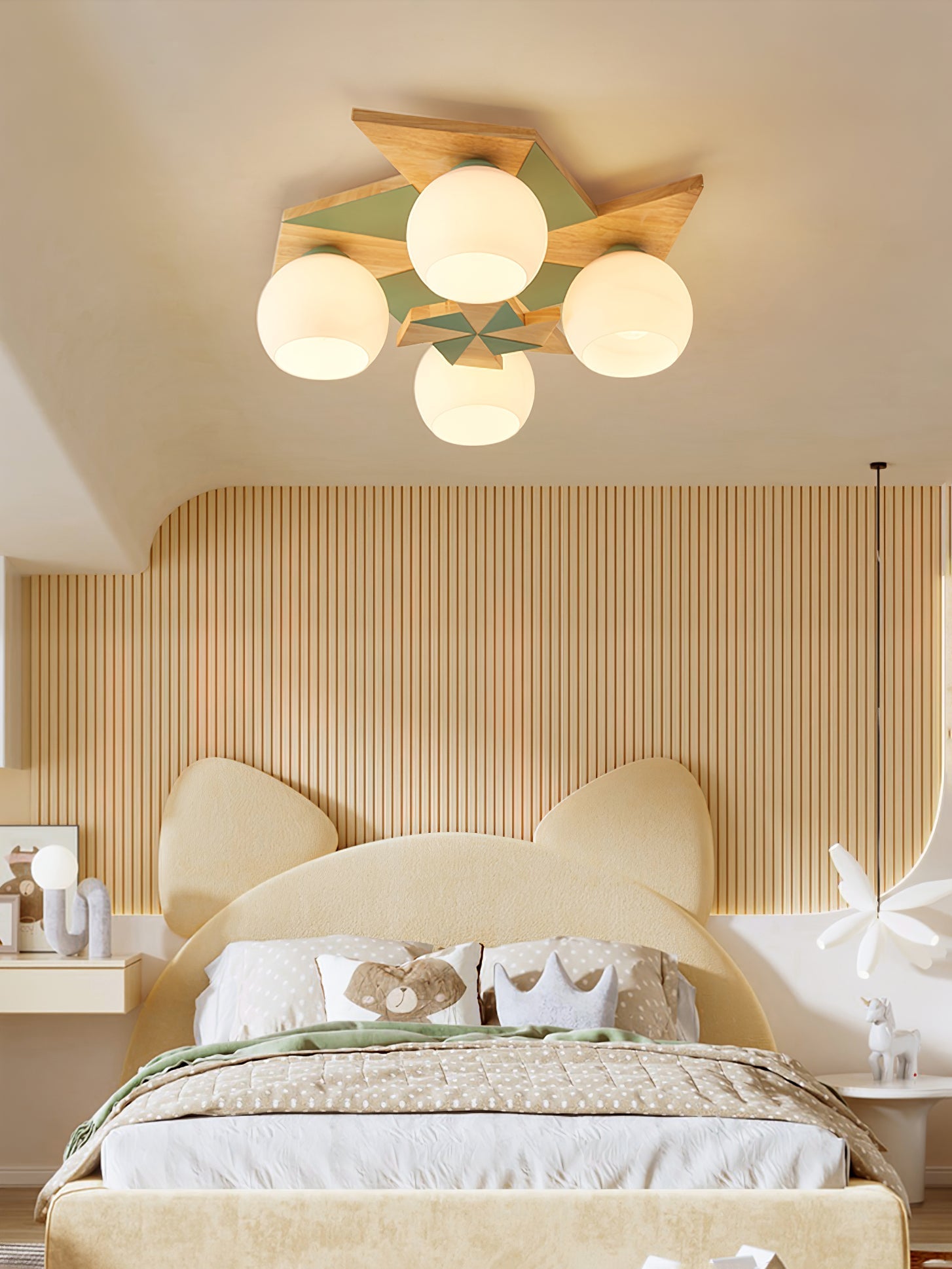Ewooda Wooden Ceiling Lamp - Neutralighting