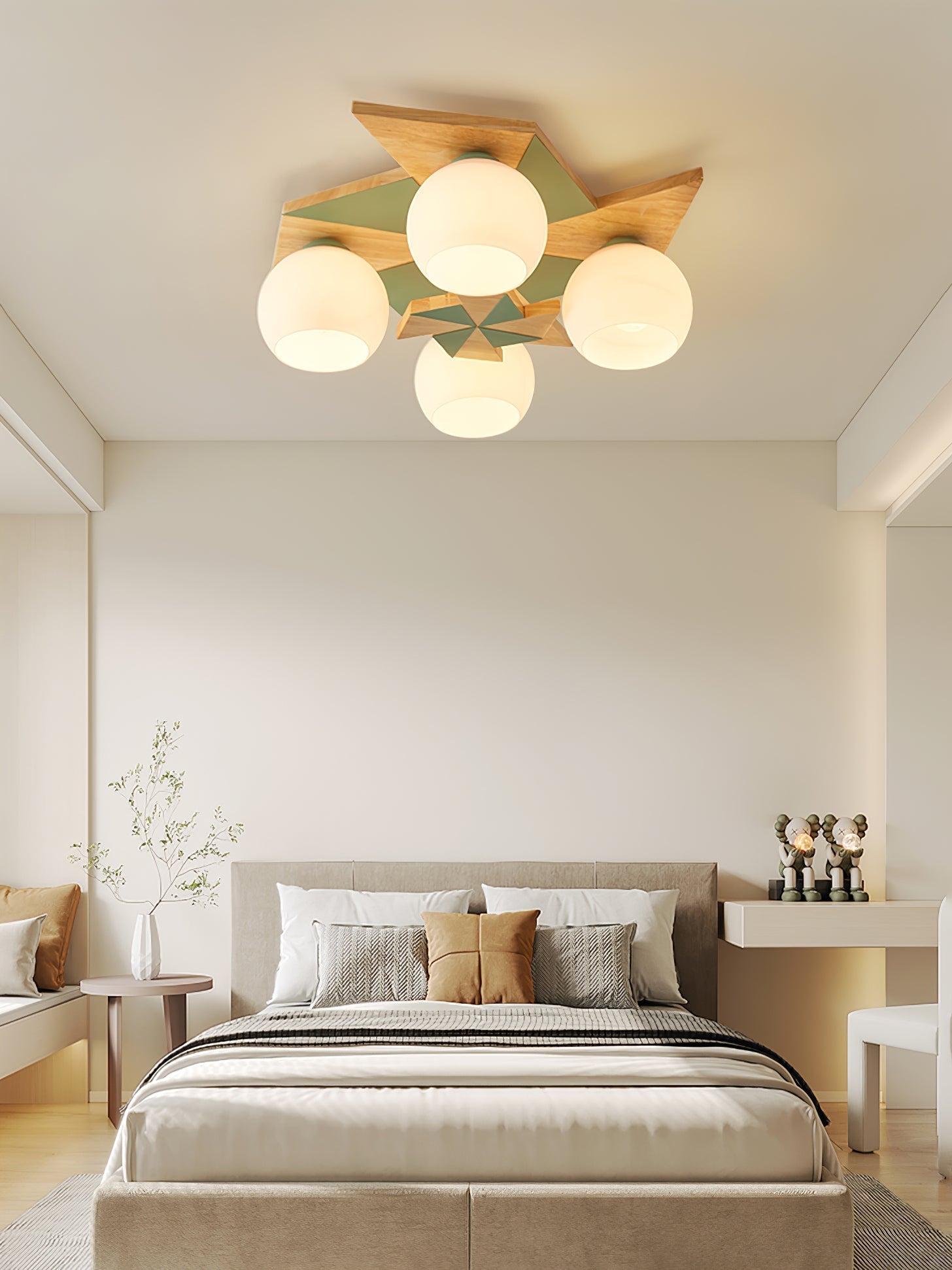 Ewooda Wooden Ceiling Lamp - Neutralighting