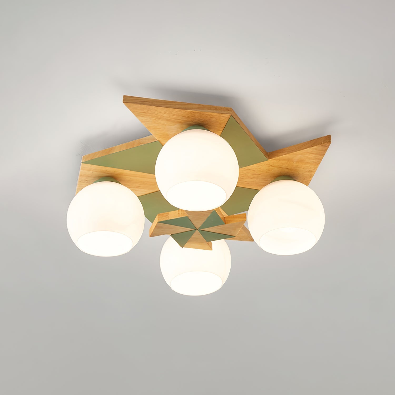 Ewooda Wooden Ceiling Lamp - Neutralighting