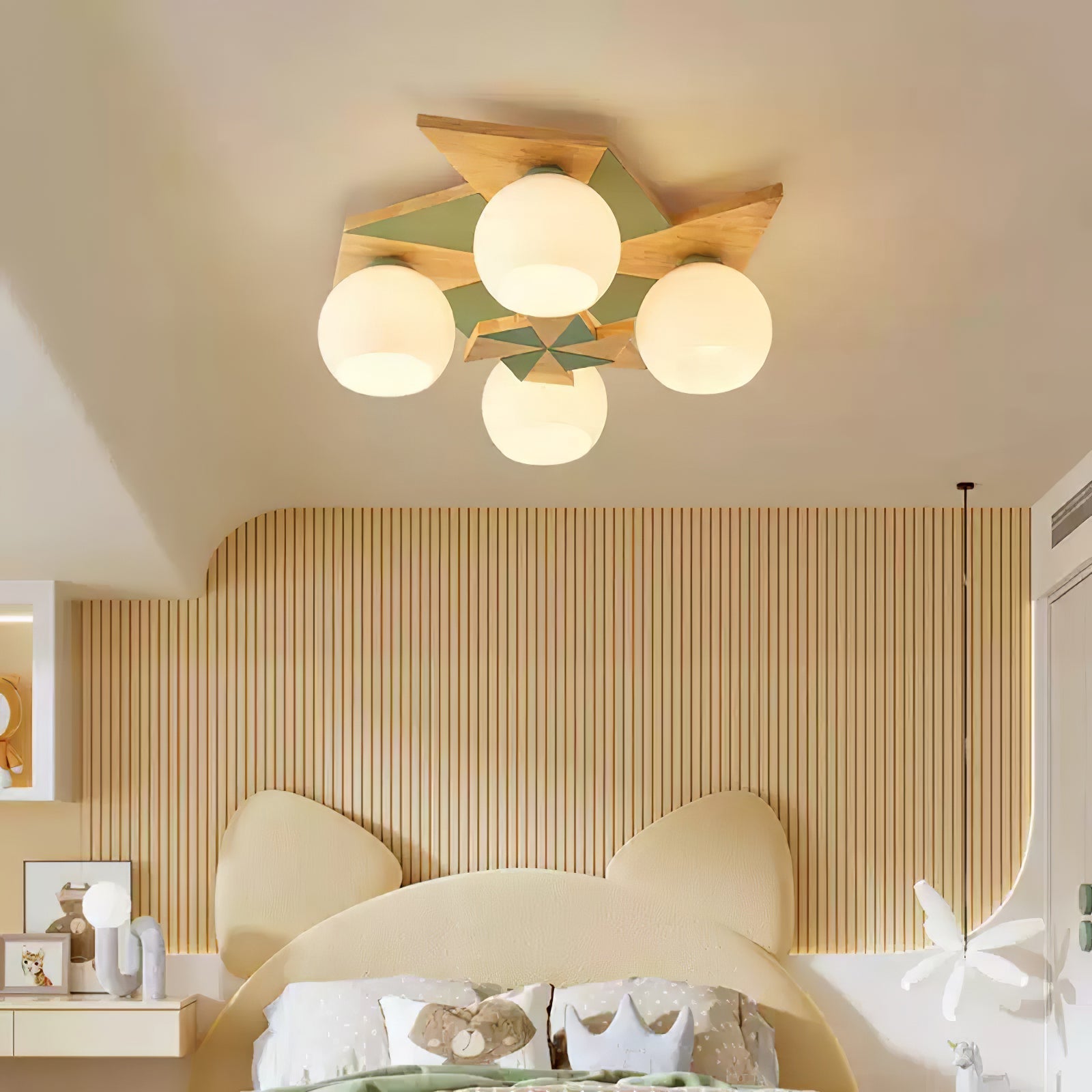 Ewooda Wooden Ceiling Lamp - Neutralighting