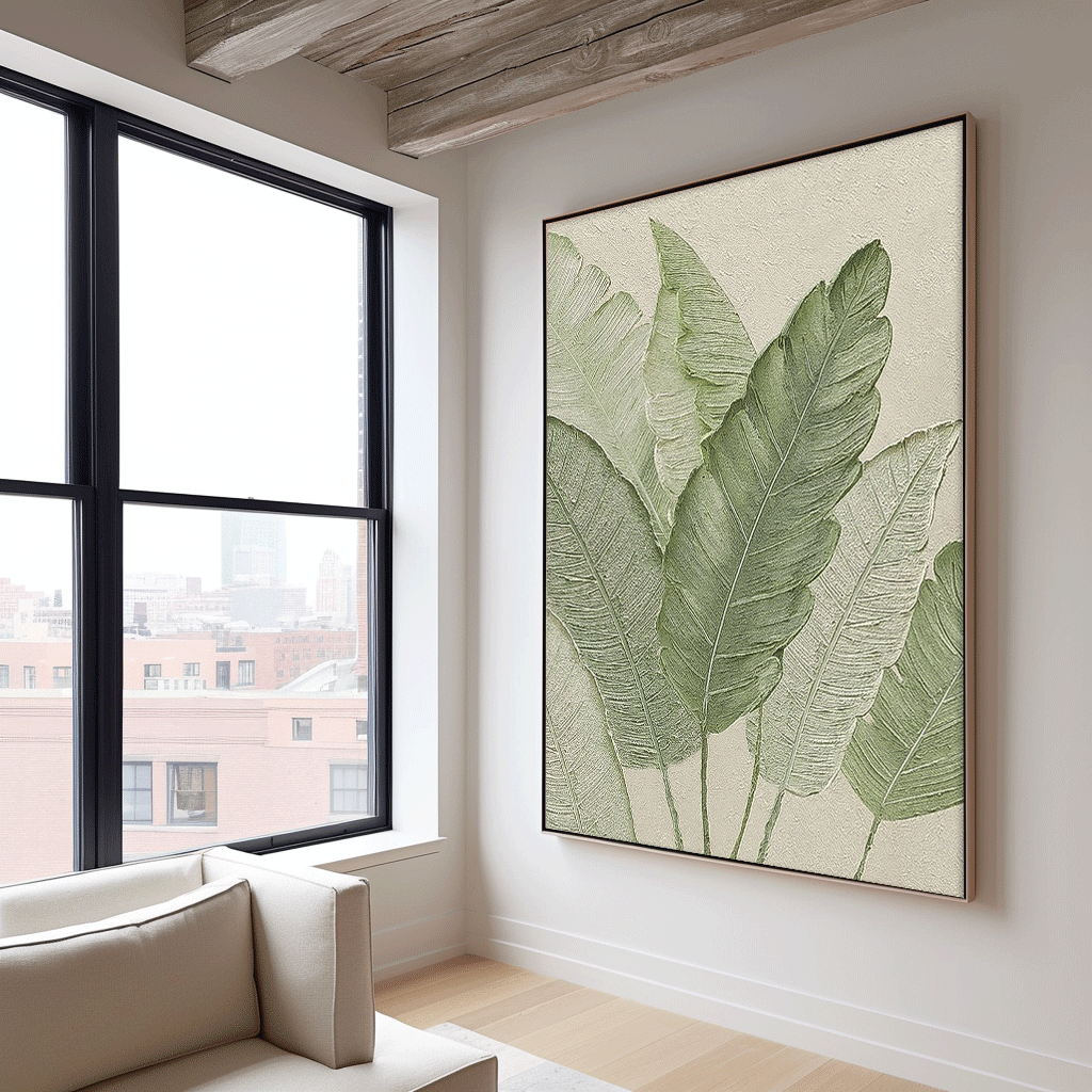 Wall Art Flower Still Life Painterly Elegant