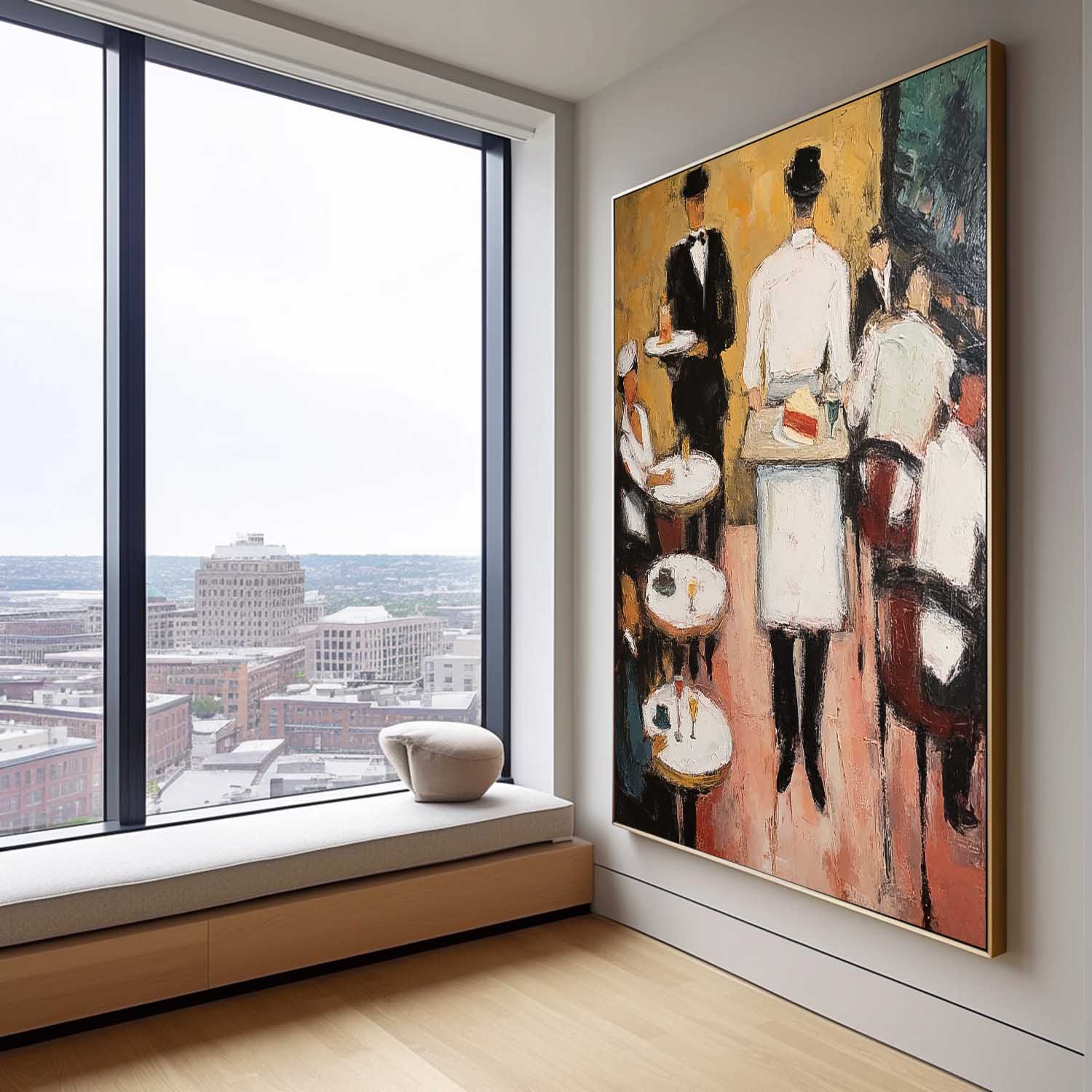 Wall Art People Neo-Expressionist Maximalist Lyrical