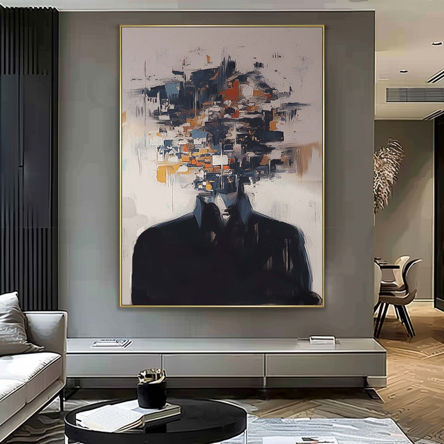 Wall Art People Emotional Elegant Scene