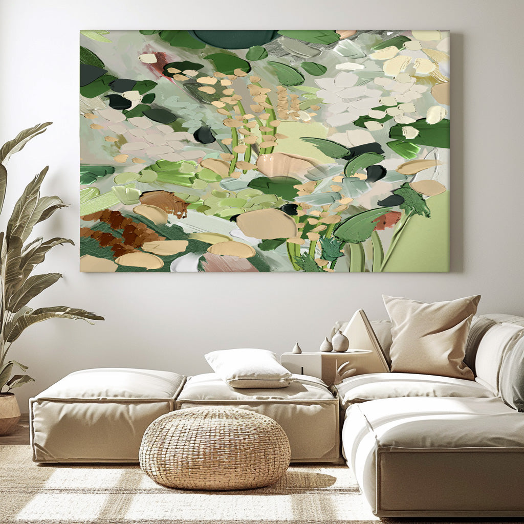 Wall Art Flower Fresh Natural Earthy Elegant