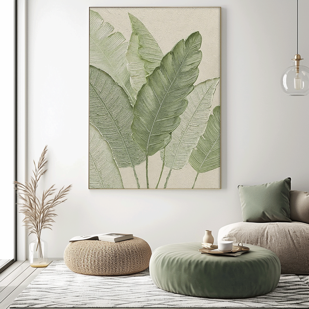Wall Art Flower Still Life Painterly Elegant