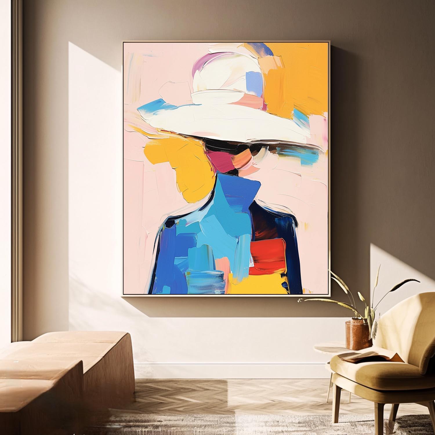 Wall Art Expressive People Modern Abstract