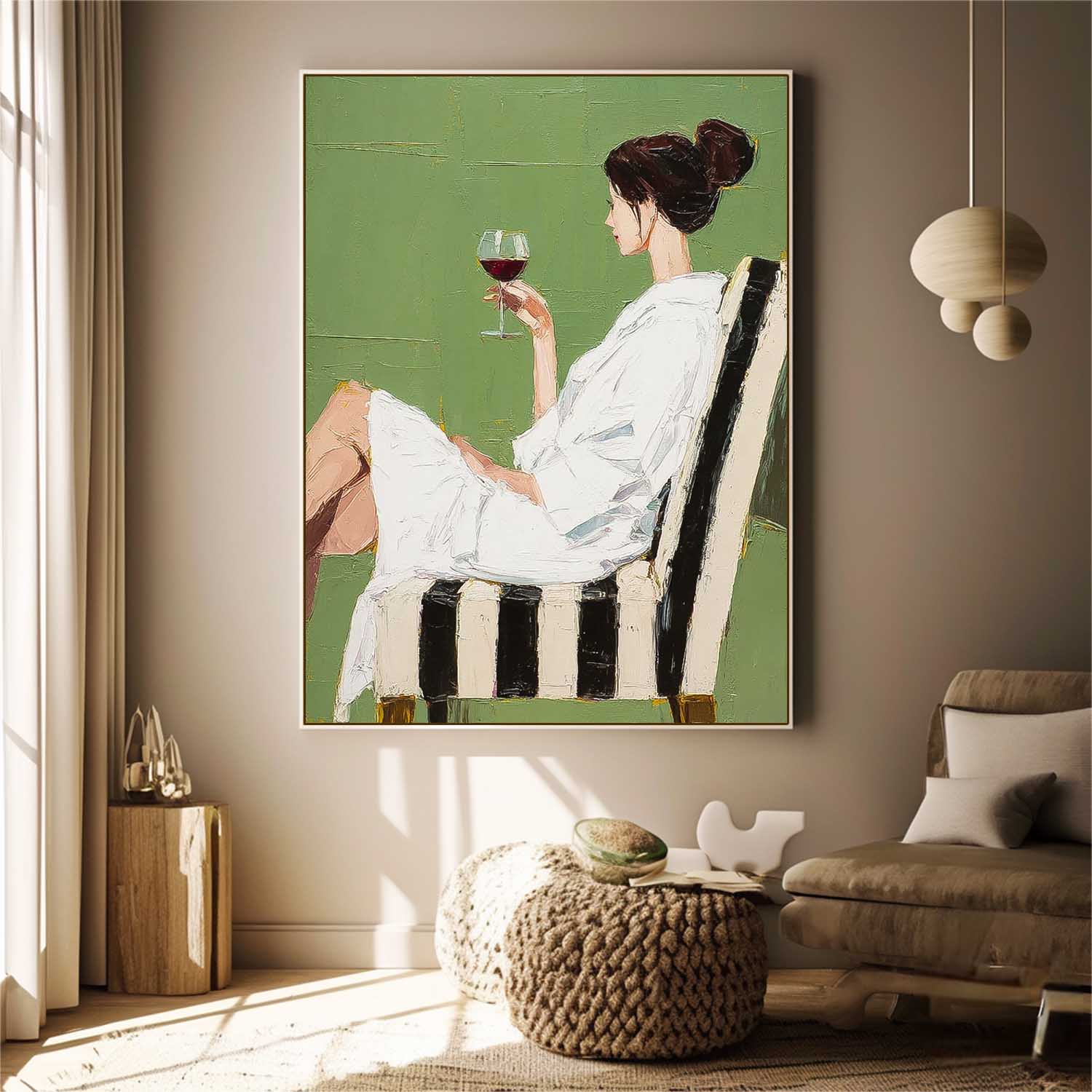 Wall Art People Fashion Maximalist Interior