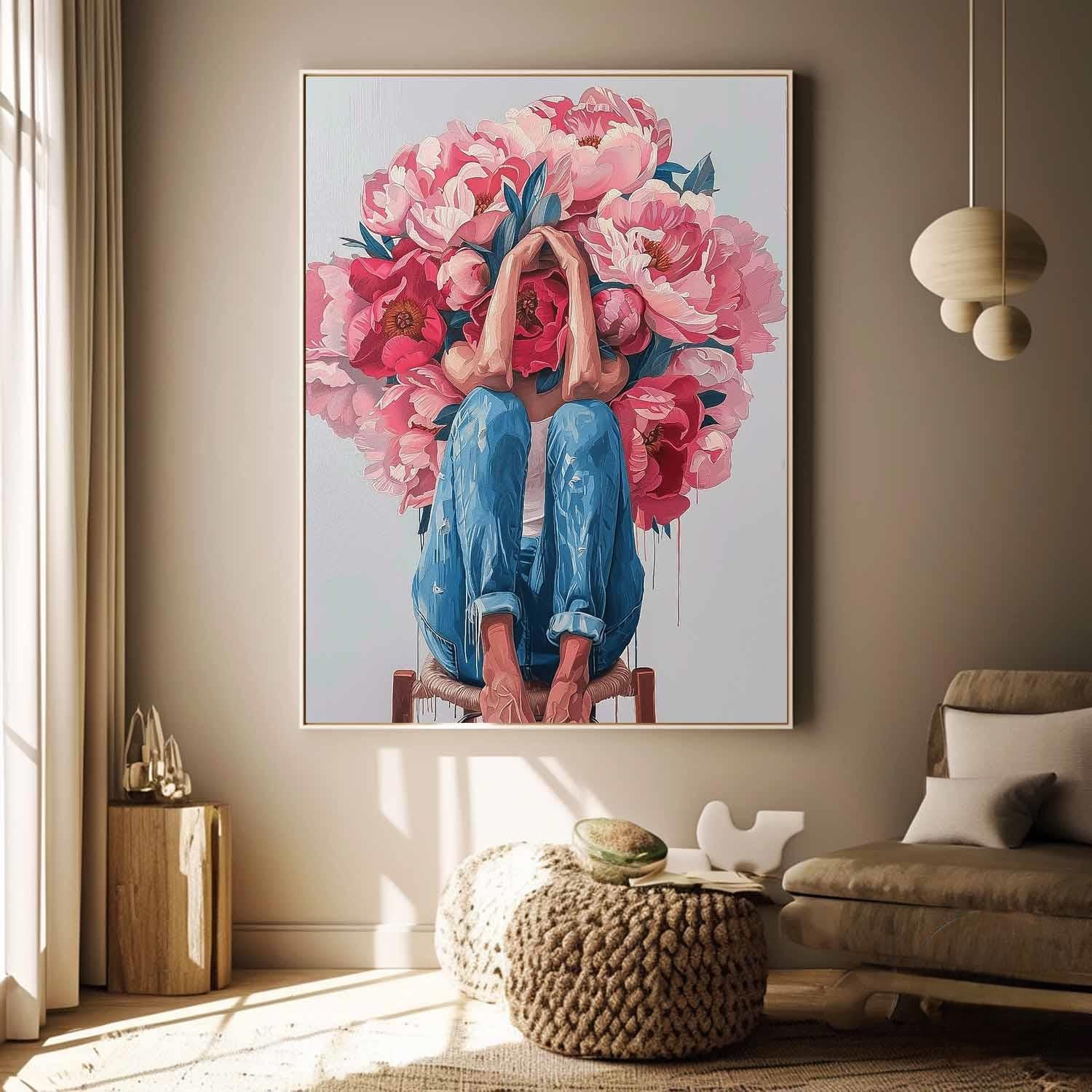 Wall Art People Expressionist Contemporary Painterly