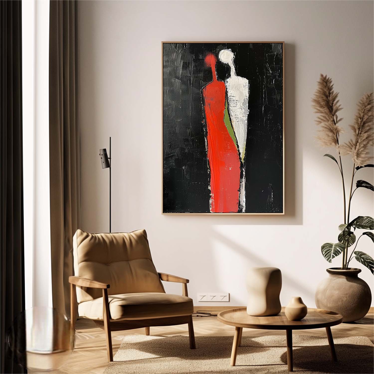 Wall Art People Playful Organic Minimalist