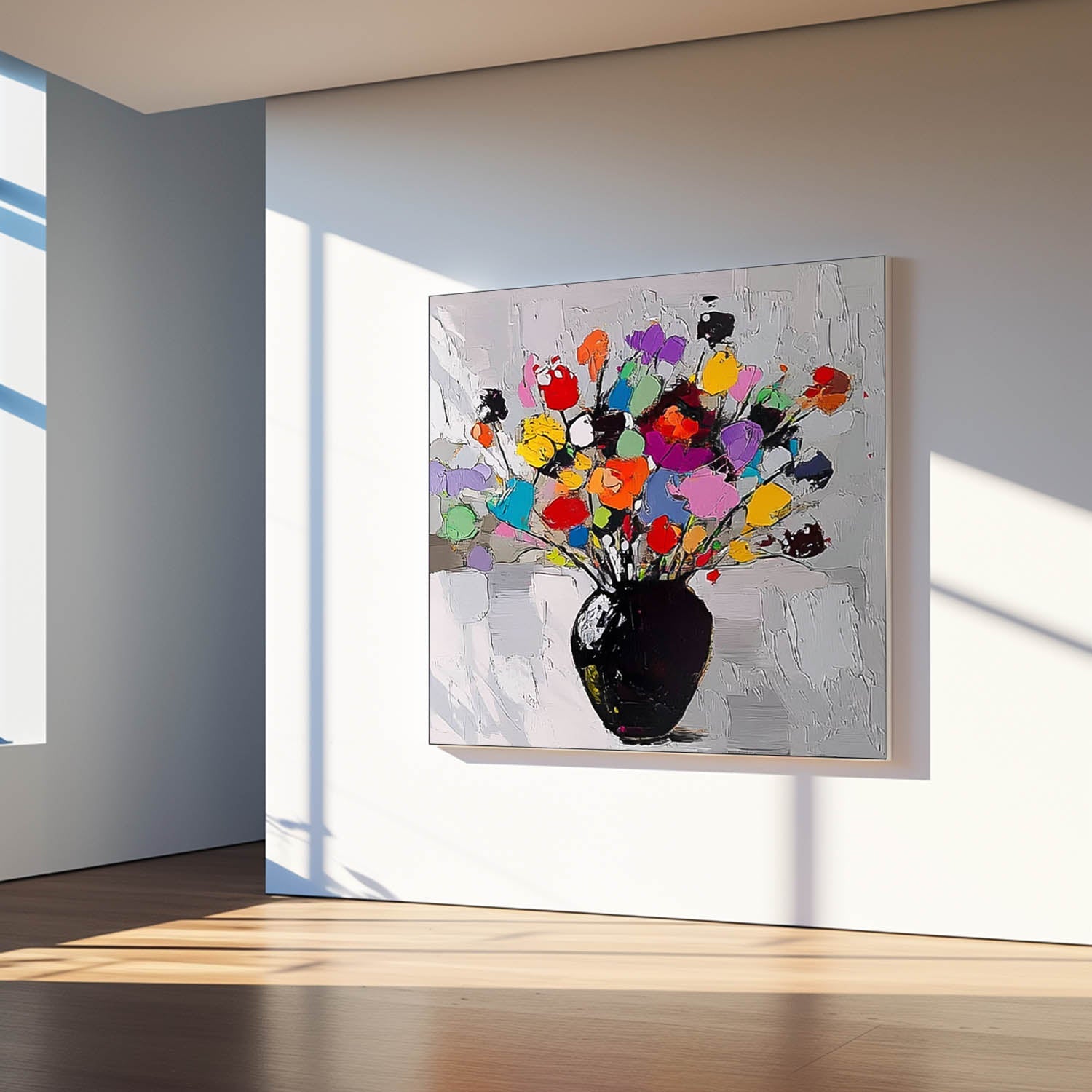 Wall Art Flower Modern Maximalist Pop