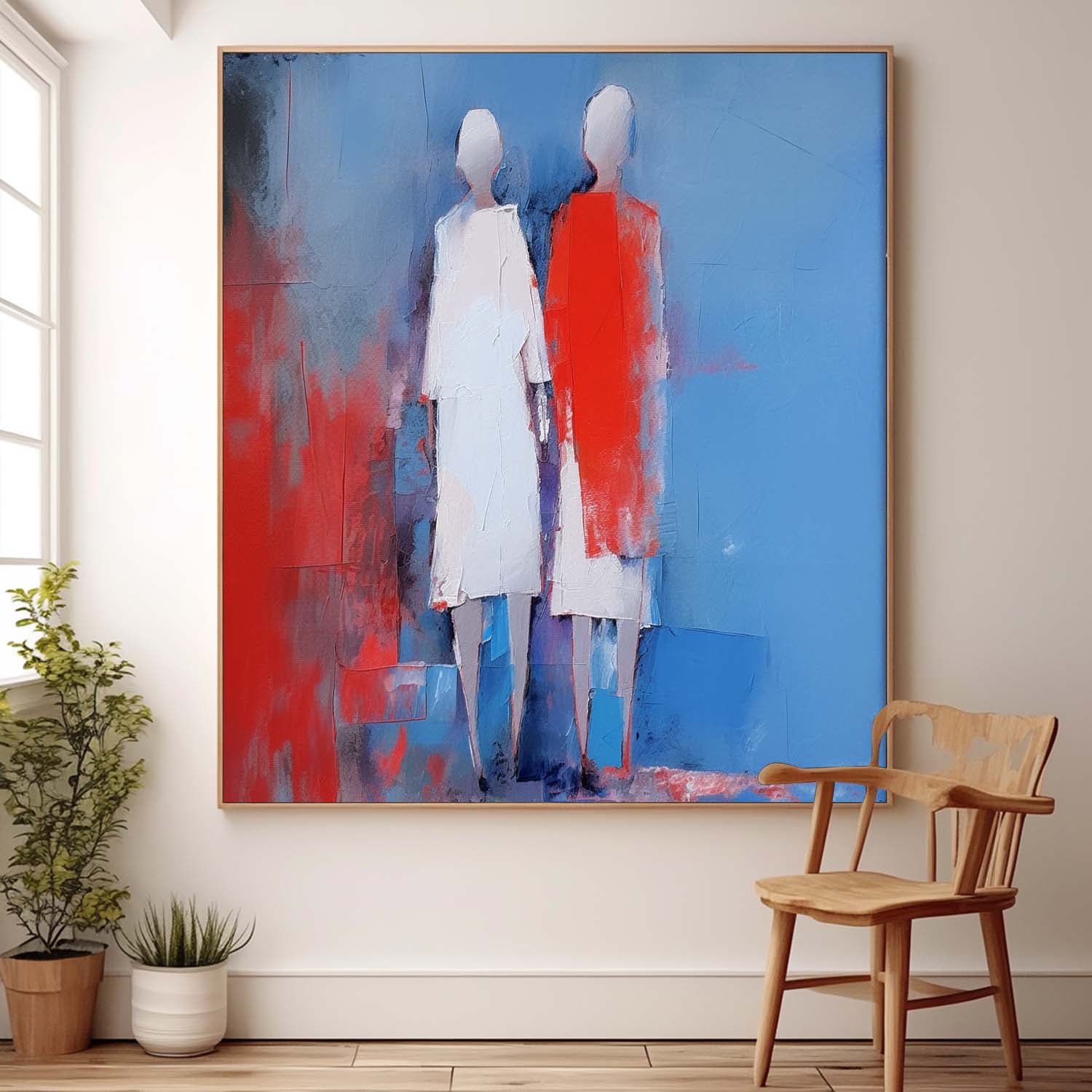 Wall Art Abstract Figurative Modern Abstract