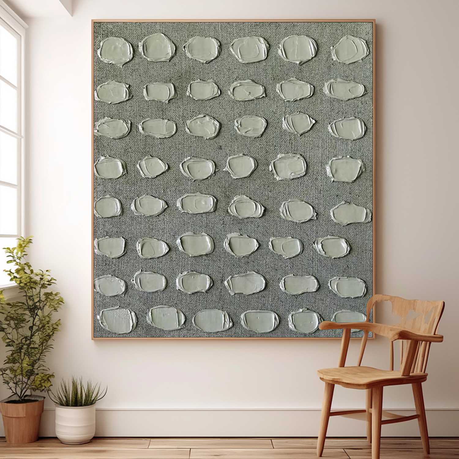 Wall Art Minimalist Wabi-Sabi Contemporary Serene