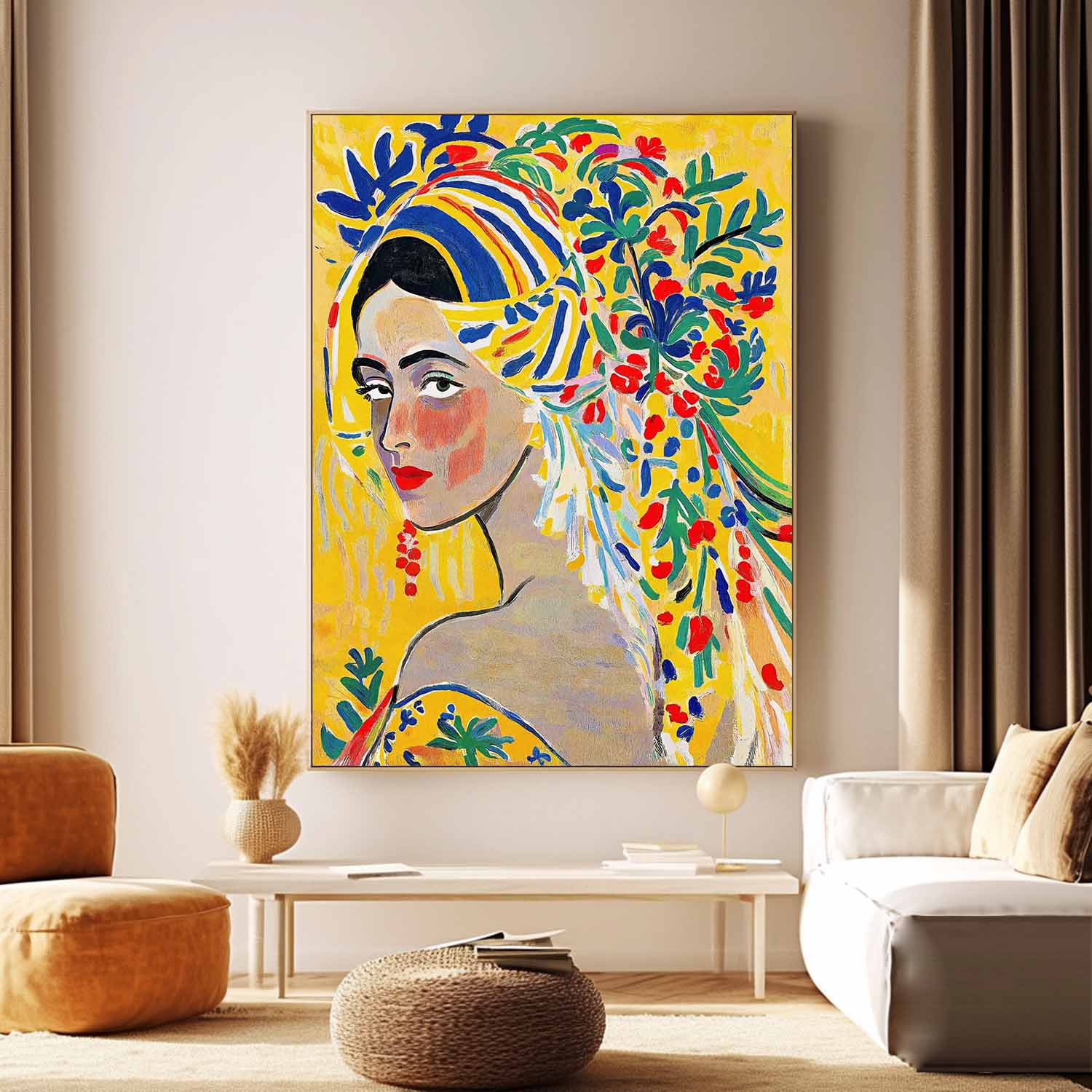 Wall Art People Fauvist Artistic Atmosphere
