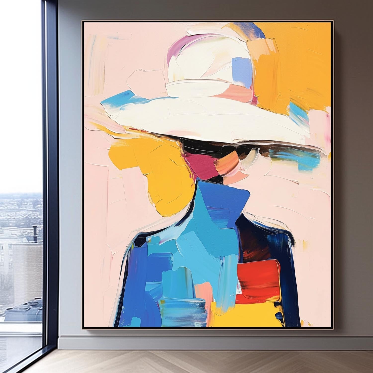 Wall Art Expressive People Modern Abstract