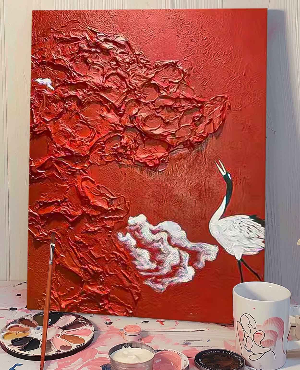 Wall Art Elegant Animal Modern Abstract