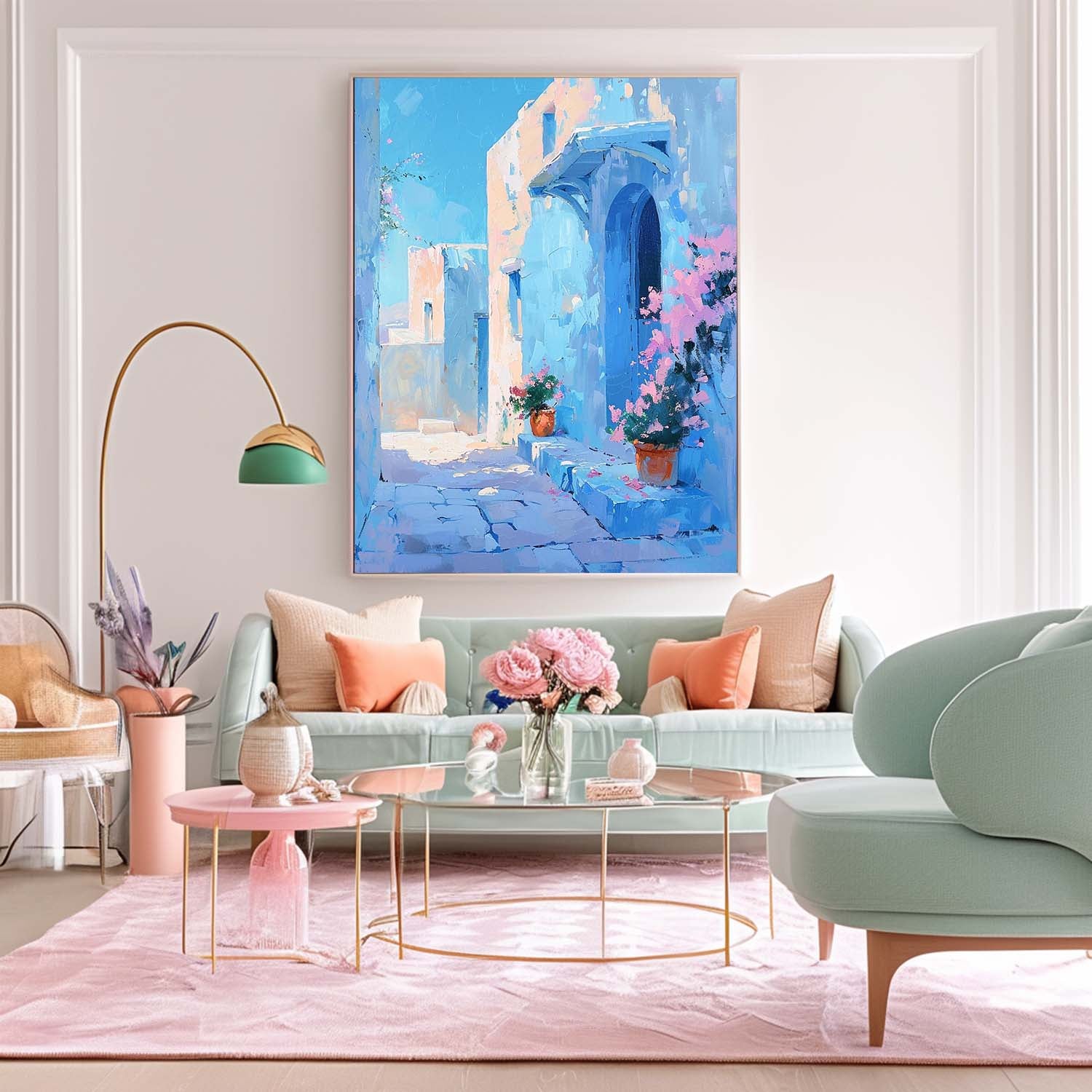 Wall Art Architecture Contemporary Romantic