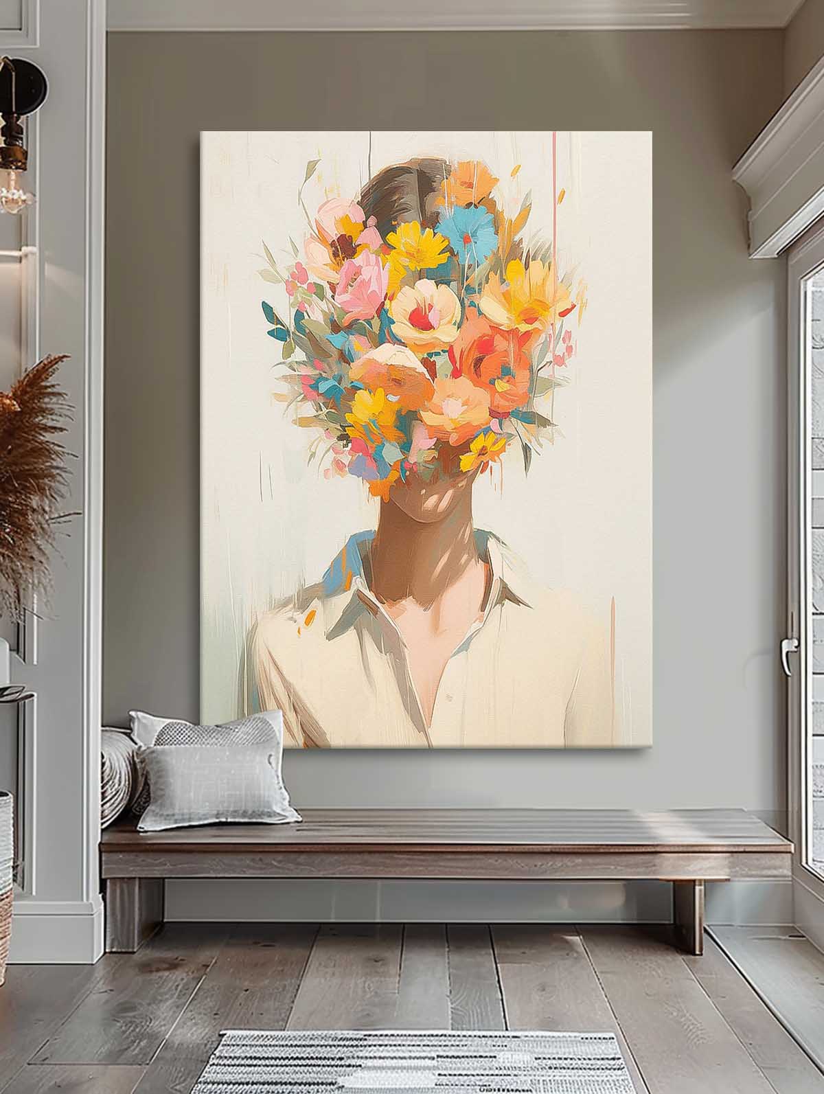 Wall Art People Emotional Scene Elegant