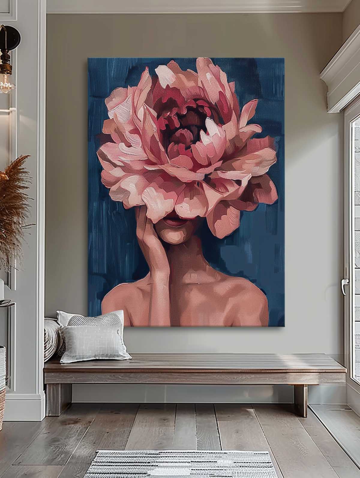 Wall Art People Modern Abstract Elegant