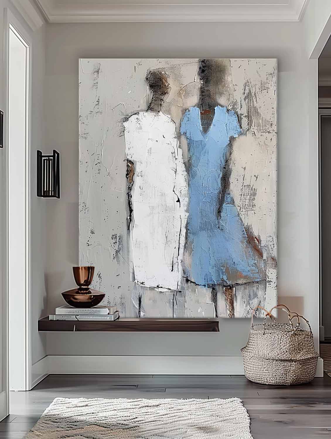 Wall Art People Abstract Lyrical Expressionist