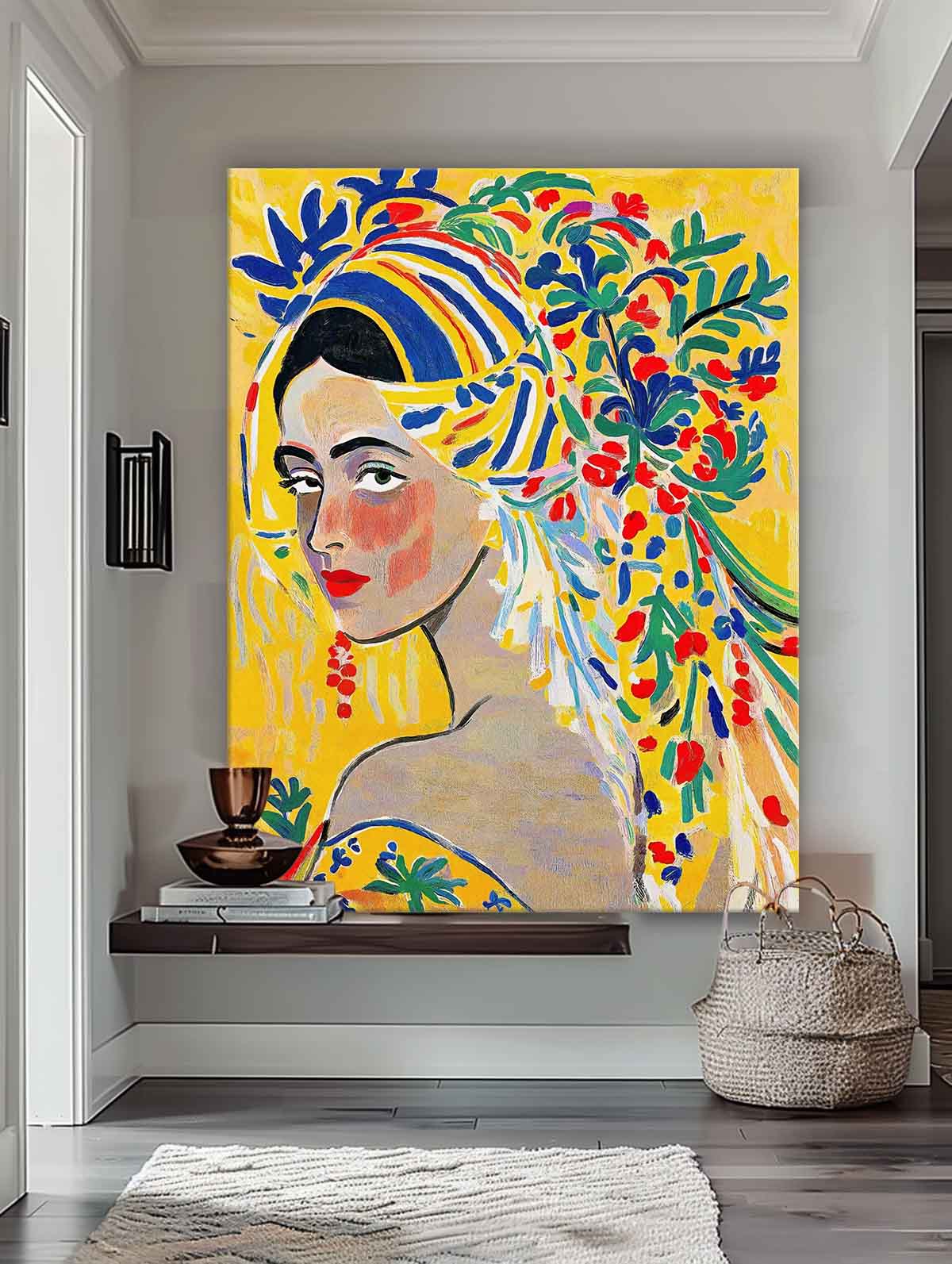 Wall Art People Fauvist Artistic Atmosphere