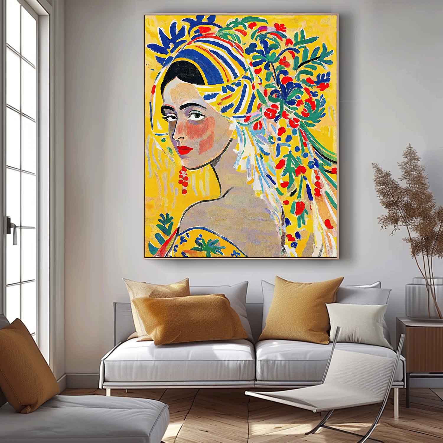 Wall Art People Fauvist Artistic Atmosphere