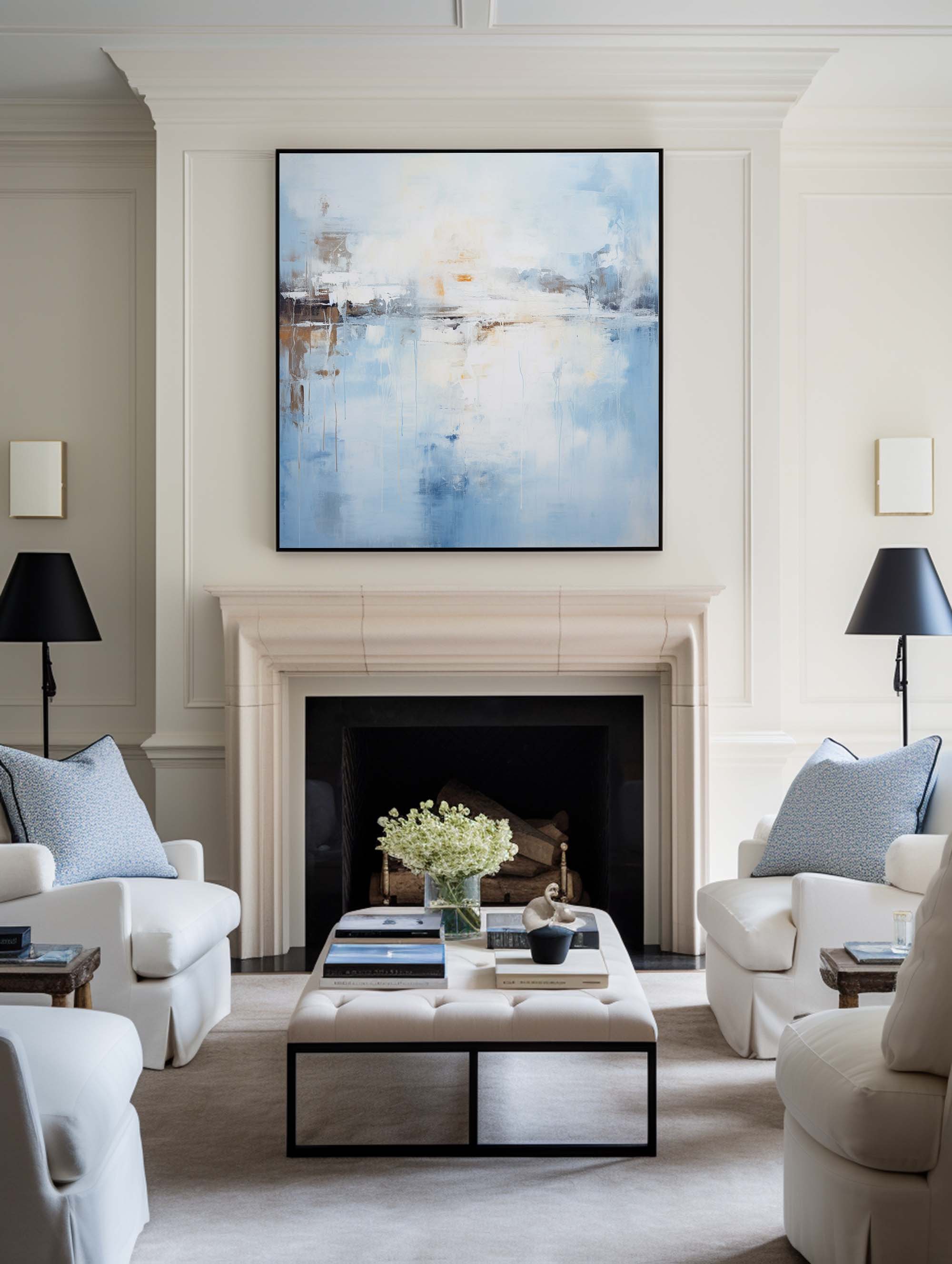 Modern Abstract Painting #ABAS152