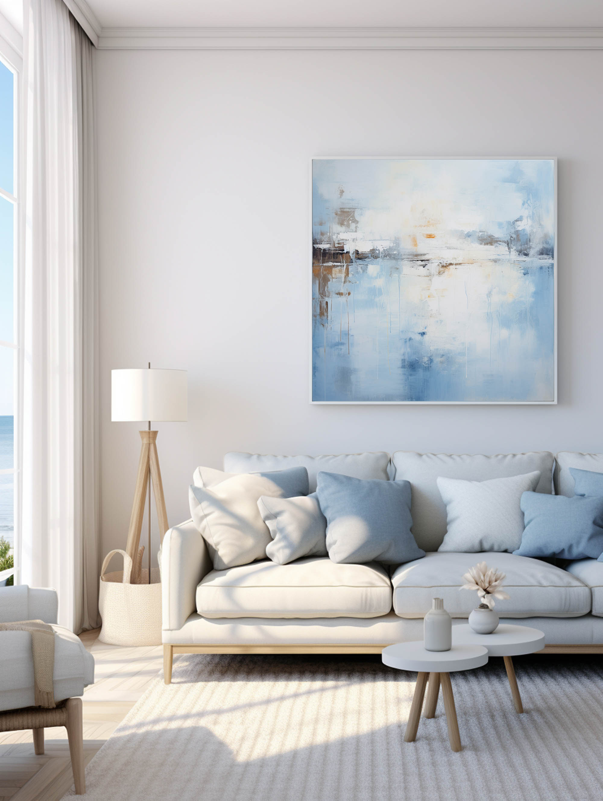 Modern Abstract Painting #ABAS152